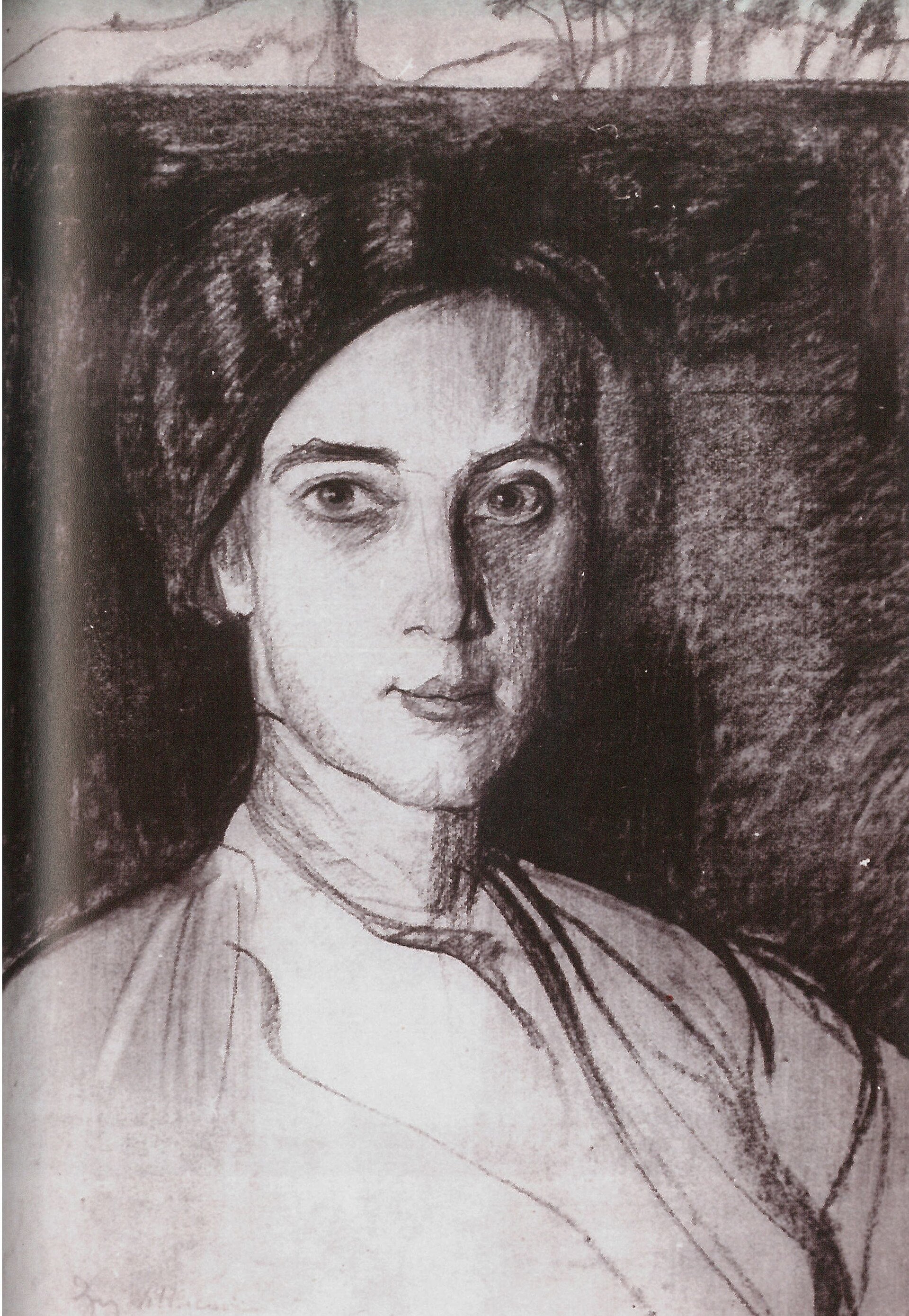 Portrait de Jadwiga Janczewska - Stanisław Ignacy Witkiewicz