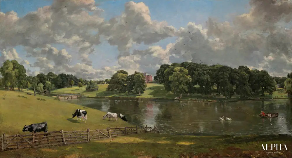 Wivenhoe Park, Essex - John Constable - Reproductions de tableaux et peintures haut de gamme