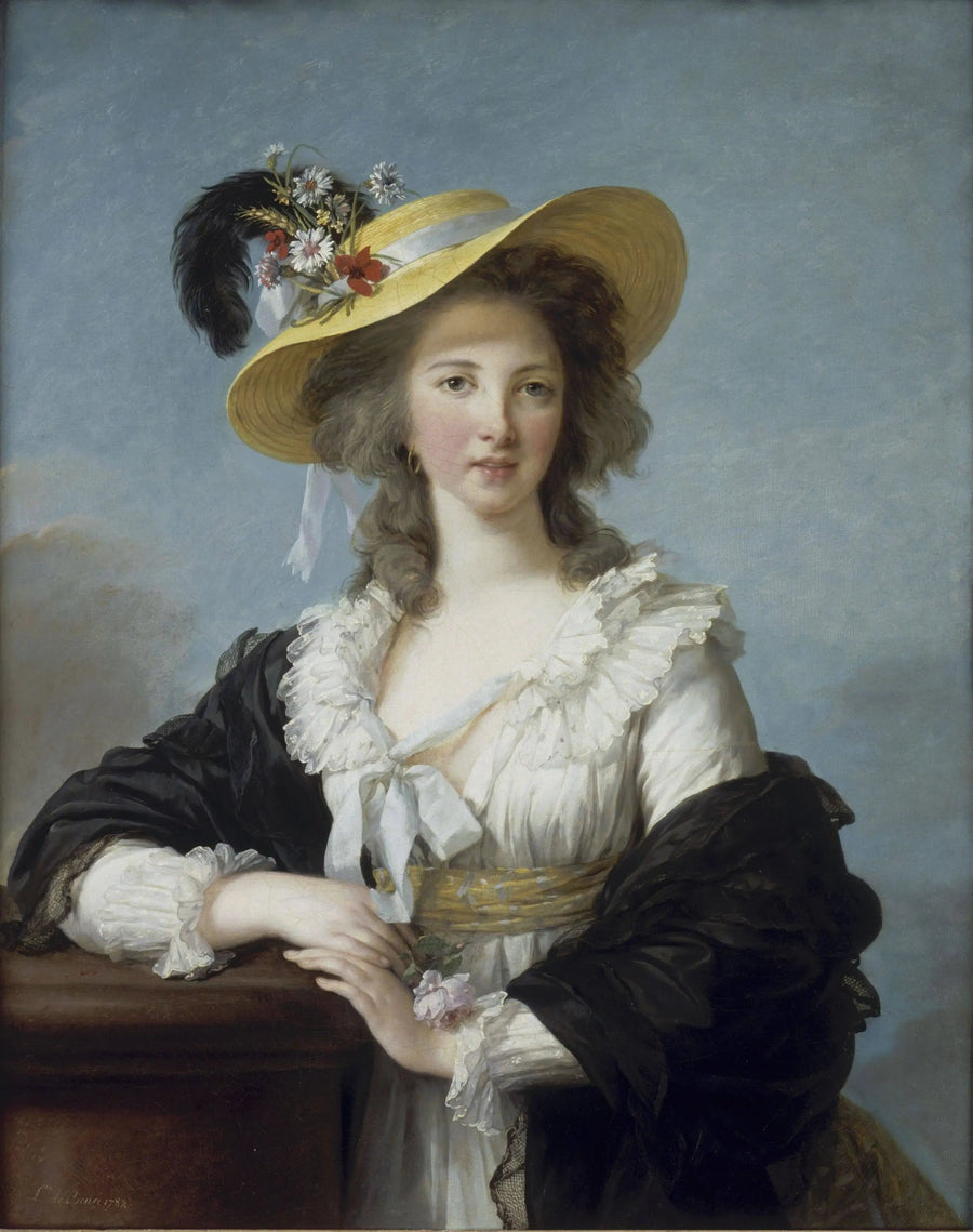 Yolande-Martine-Gabrielle de Polastron, Duchess of Polignac - Élisabeth Vigeé Le Brun