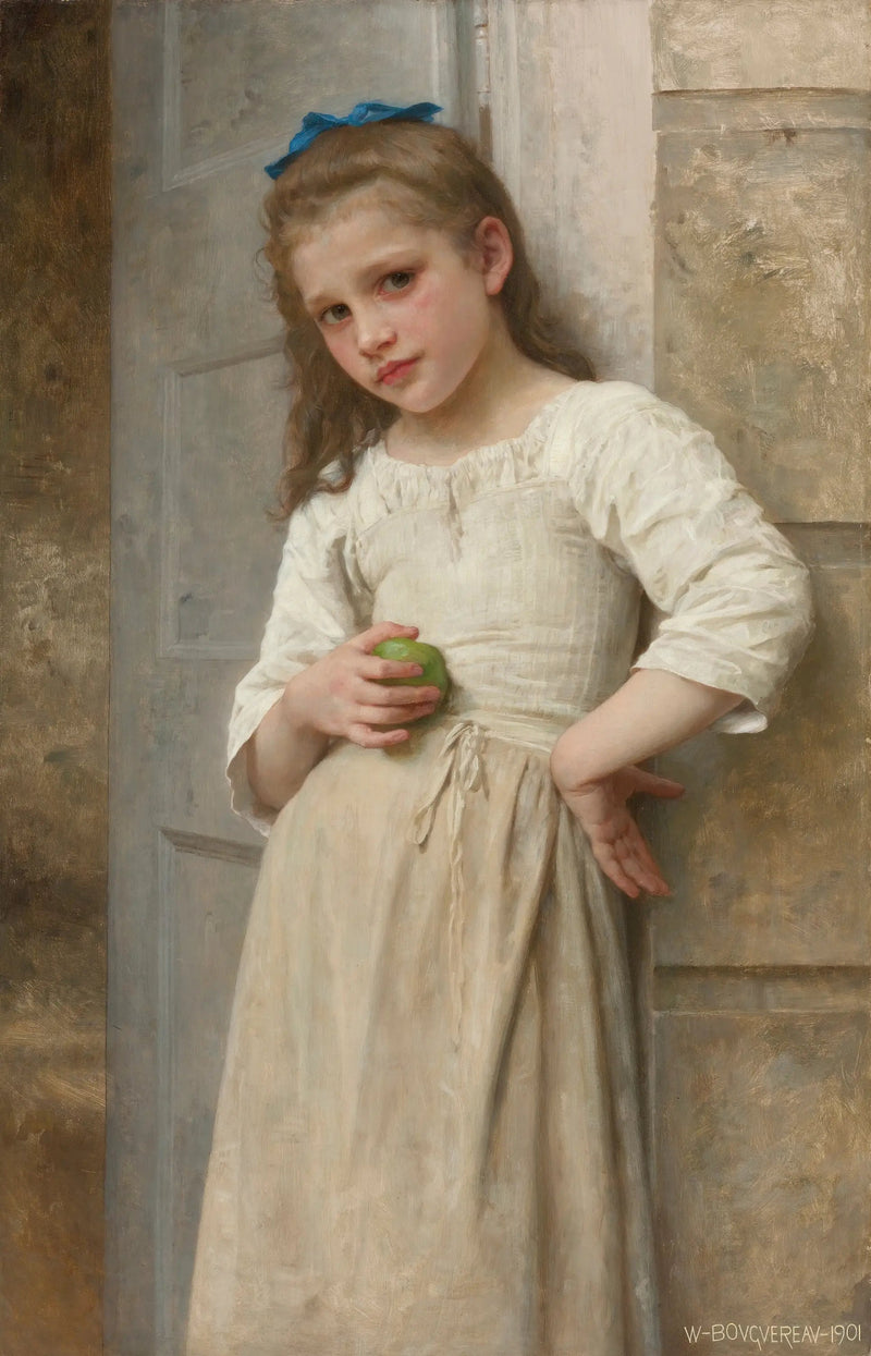 Yvonne on the Doorstep - Bouguereau