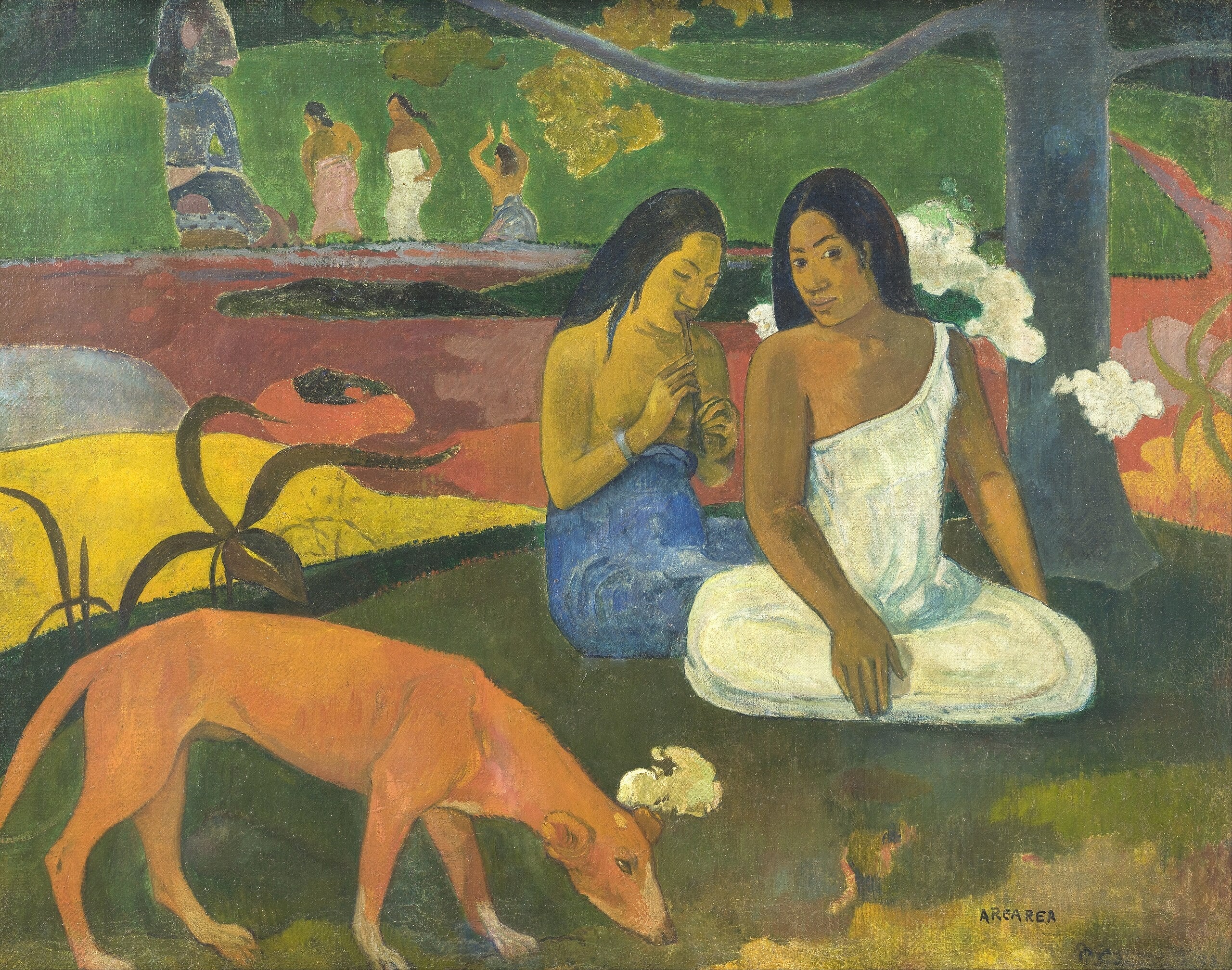 Reproduction du tableau « Zonezone - Paul Gauguin » par Alpha Reproduction en peinture à l’huile
