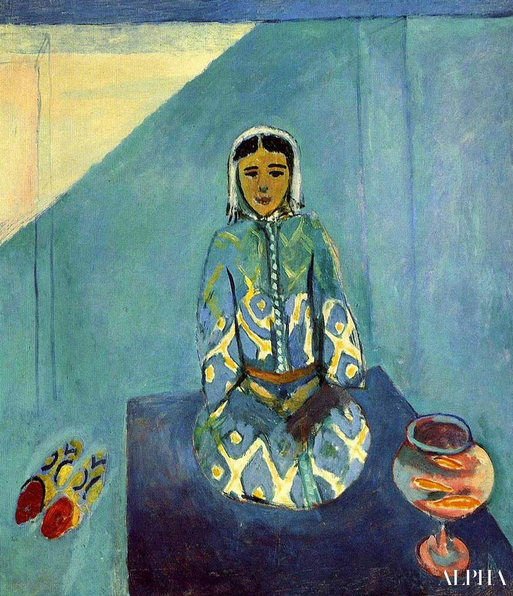 Zorah sur la terrasse - Matisse - Reproductions de tableaux et peintures haut de gamme