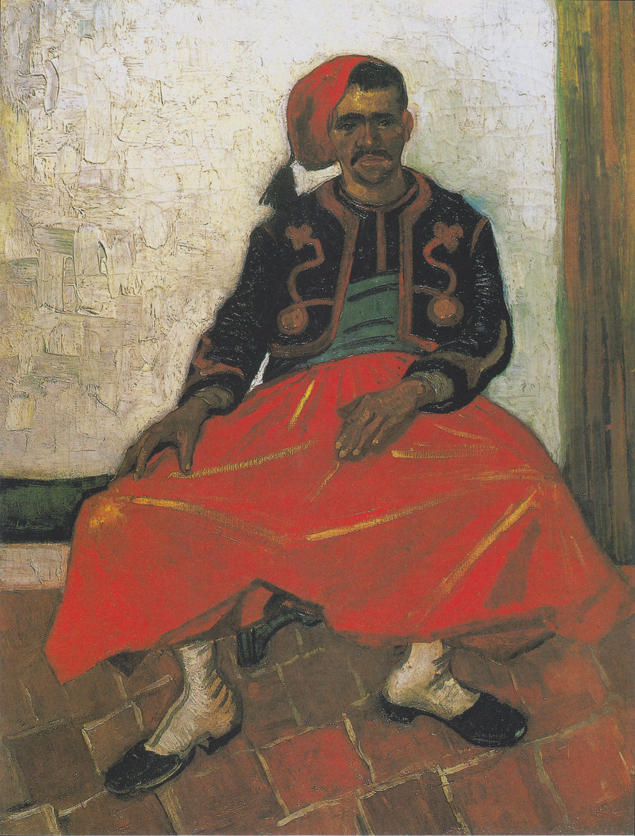 The seated Zouave - Vincent van Gogh