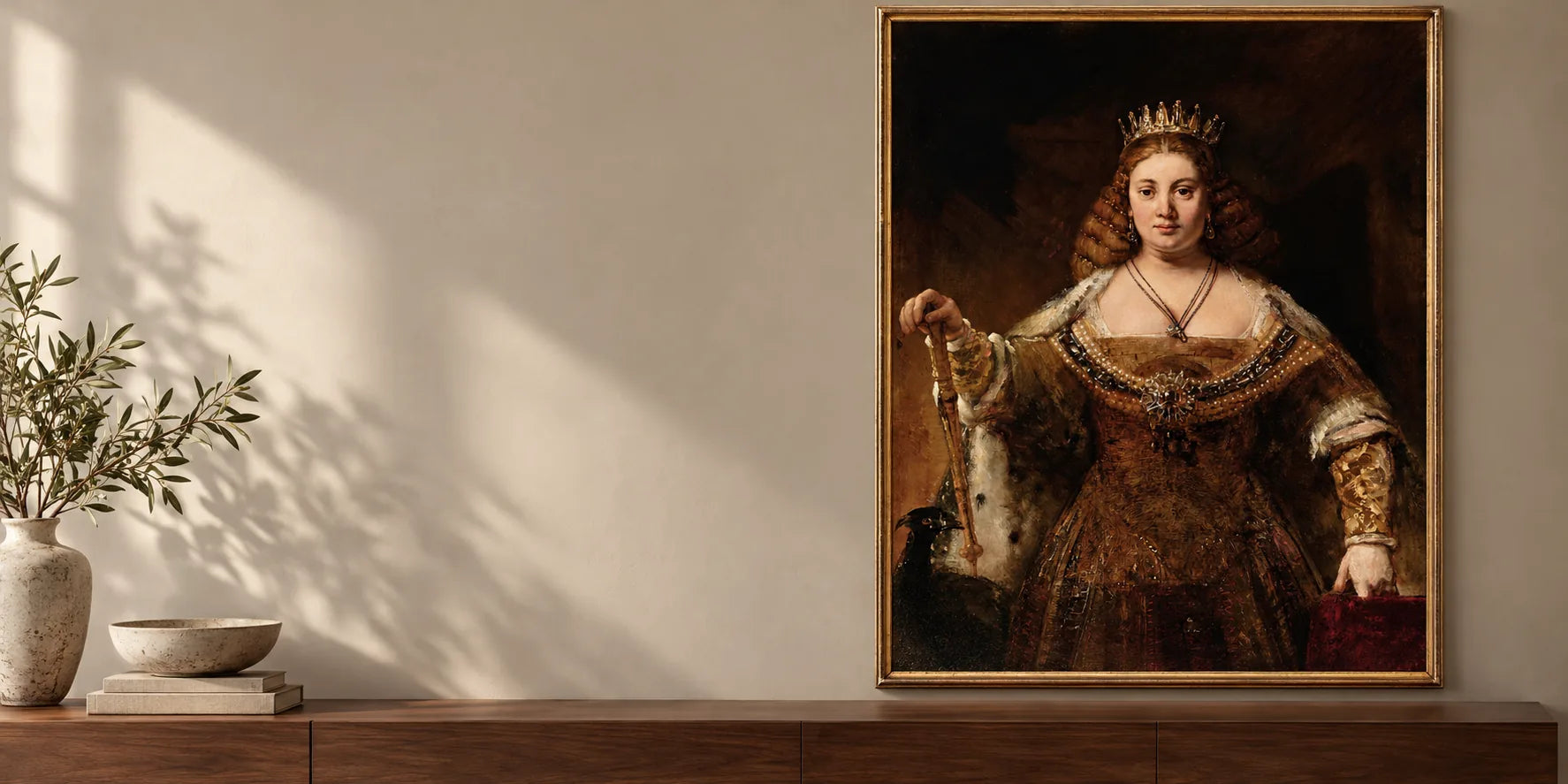 Paintings of Juno and Hera