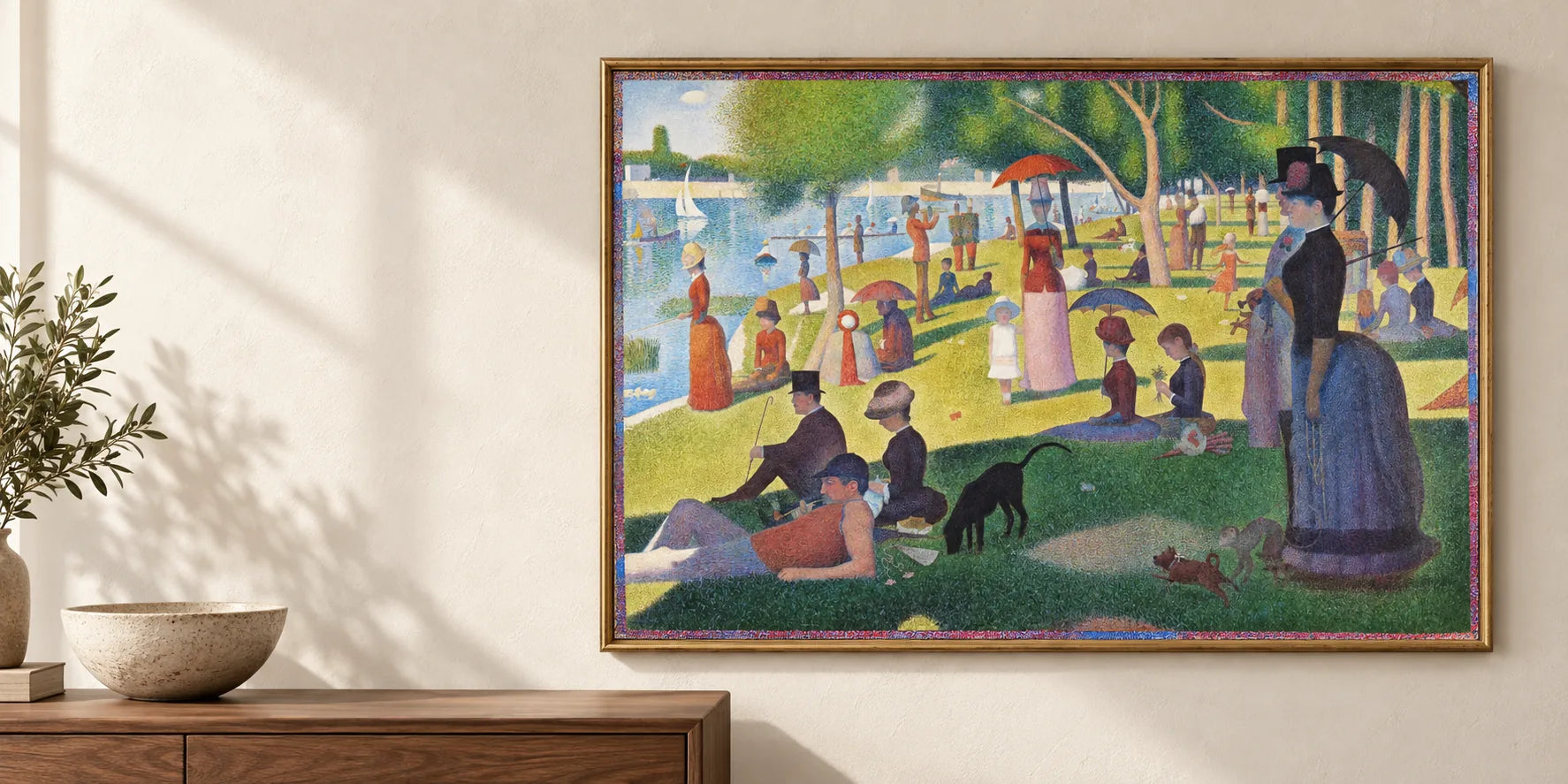 Pointillism Painting